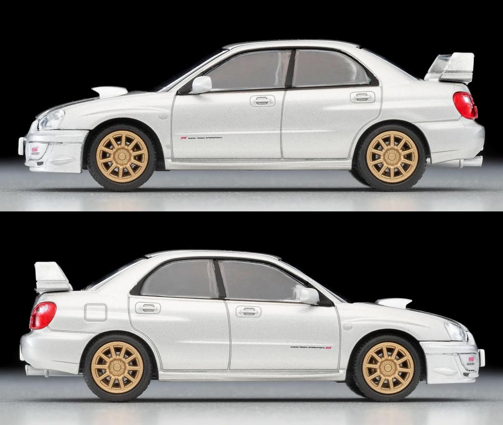 TOMYTEC Tomica Limited Vintage Neo Subaru Impreza WRX STi Серебристый Модель 2003 года 334460 1/64 LV-N336b (Готовый продукт)