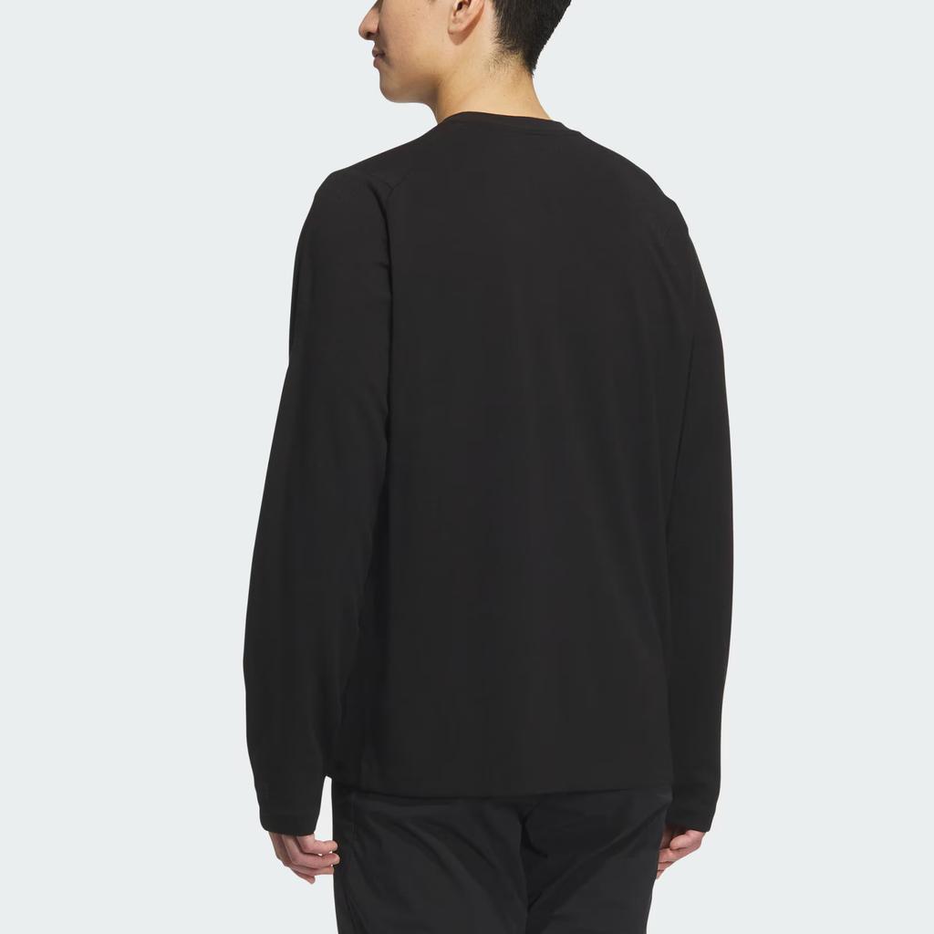 Adidas FW25 Wu Zong Series Sports Crew Neck Pullover Long Sleeve T-Shirt Men Tops KB5105