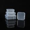 Rectangle Plastic Jewelry Case Mini Sewing Storage Box Hair Clips Boxes  Jewelry Storage
