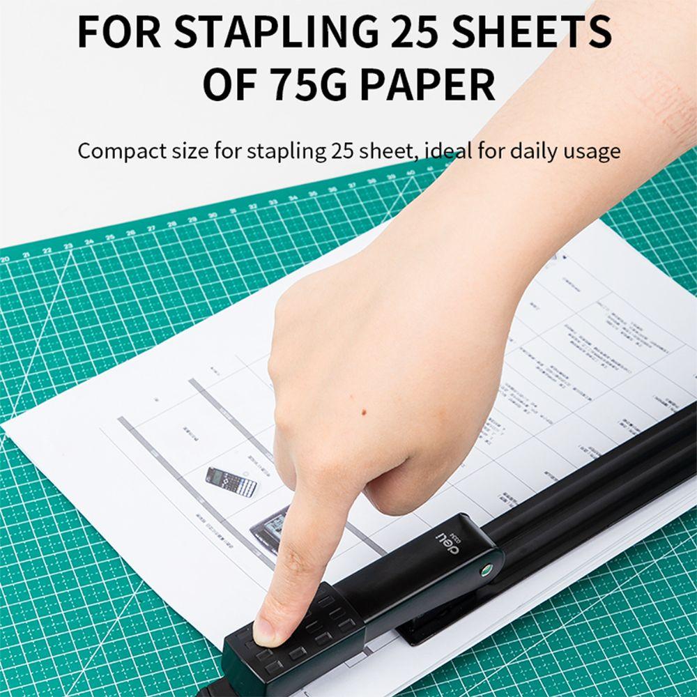 Labor-saving Long Arm Stapler 20 Sheet Capacity Paper Stapler Long Reach Stapler Binding Supplies