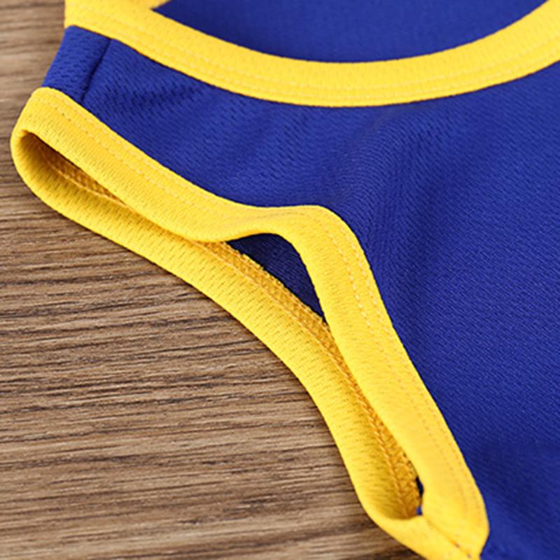 Летний спортивный костюм для мальчиков, жилет и шорты с буквенным принтом, комплект из двух предметов детской одежды