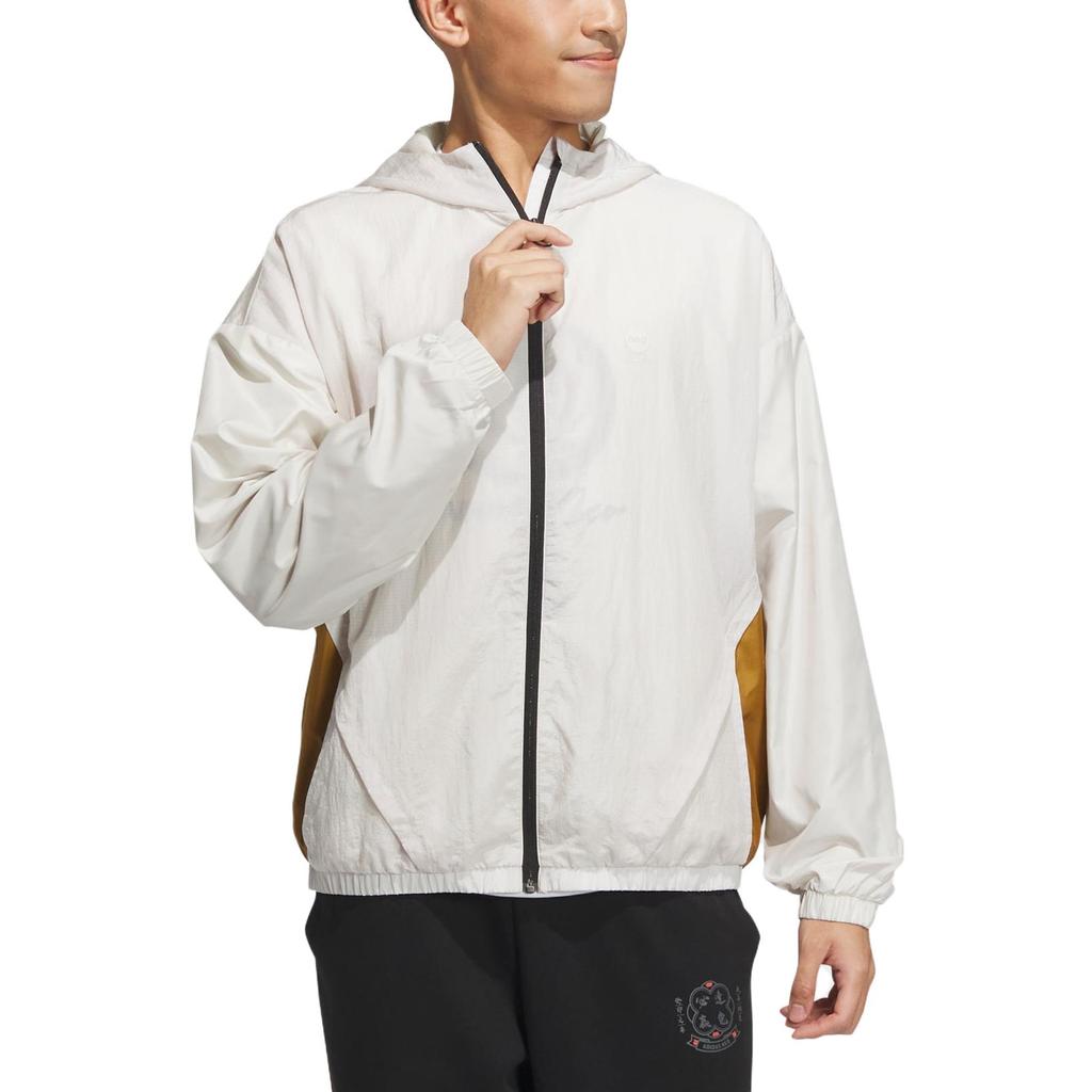 adidas Мужские куртки Neo Бежевые С капюшоном Умеренные Другие IQ3341