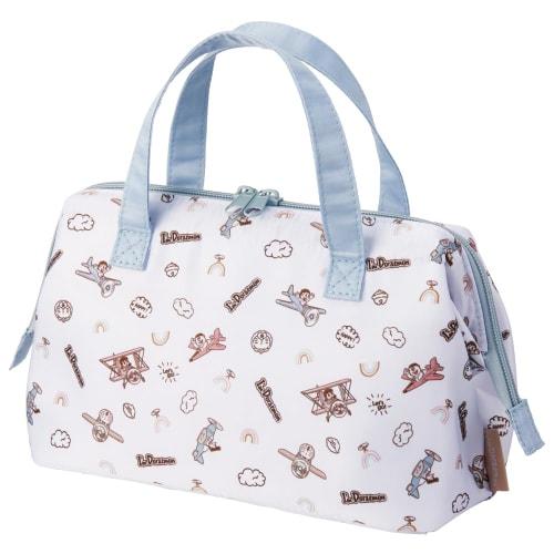 Skater Lunch Bag, Insulated, Clasp Closure, Women's, Sanrio "I'm Doraemon" Sky Walk, KGA1-A