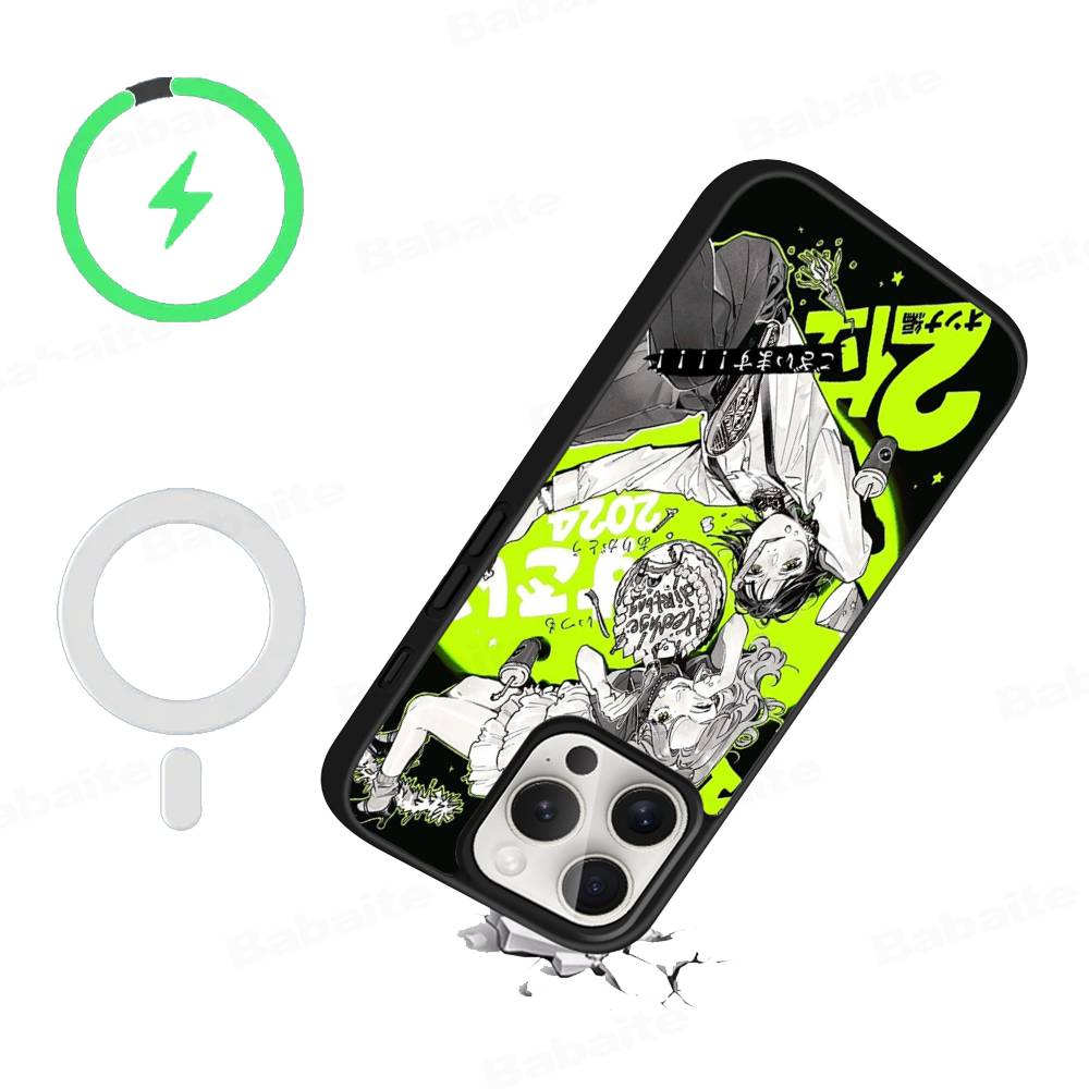 A-Ая O-Оосава K-Кога M-Мицуки Для Магнитного Чехла Телефона Для IPhone 17 16 Pro Max 15 Plus 14 13 12 11 Чехол