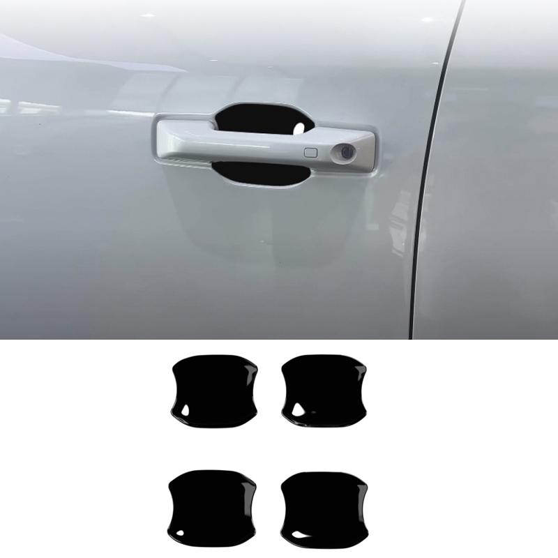 Для BYD Shark 6 2024 2025 ABS карбоновое волокно ручка двери накладка на ручку двери защелка ручки накладка на дверь наклейка для наружного украшения Наружные аксессуары