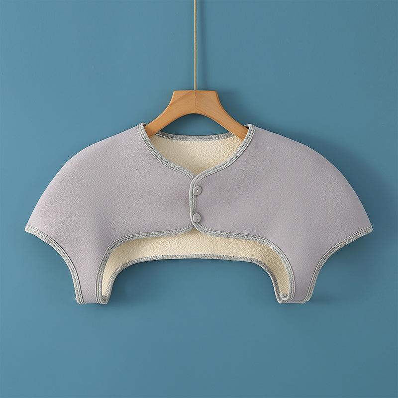 German Velvet Warm Shoulder & Cervical Vertebra Shawl for Women – Ideal for Autumn & Winter, Comfort for Middle-Aged & Elderly.