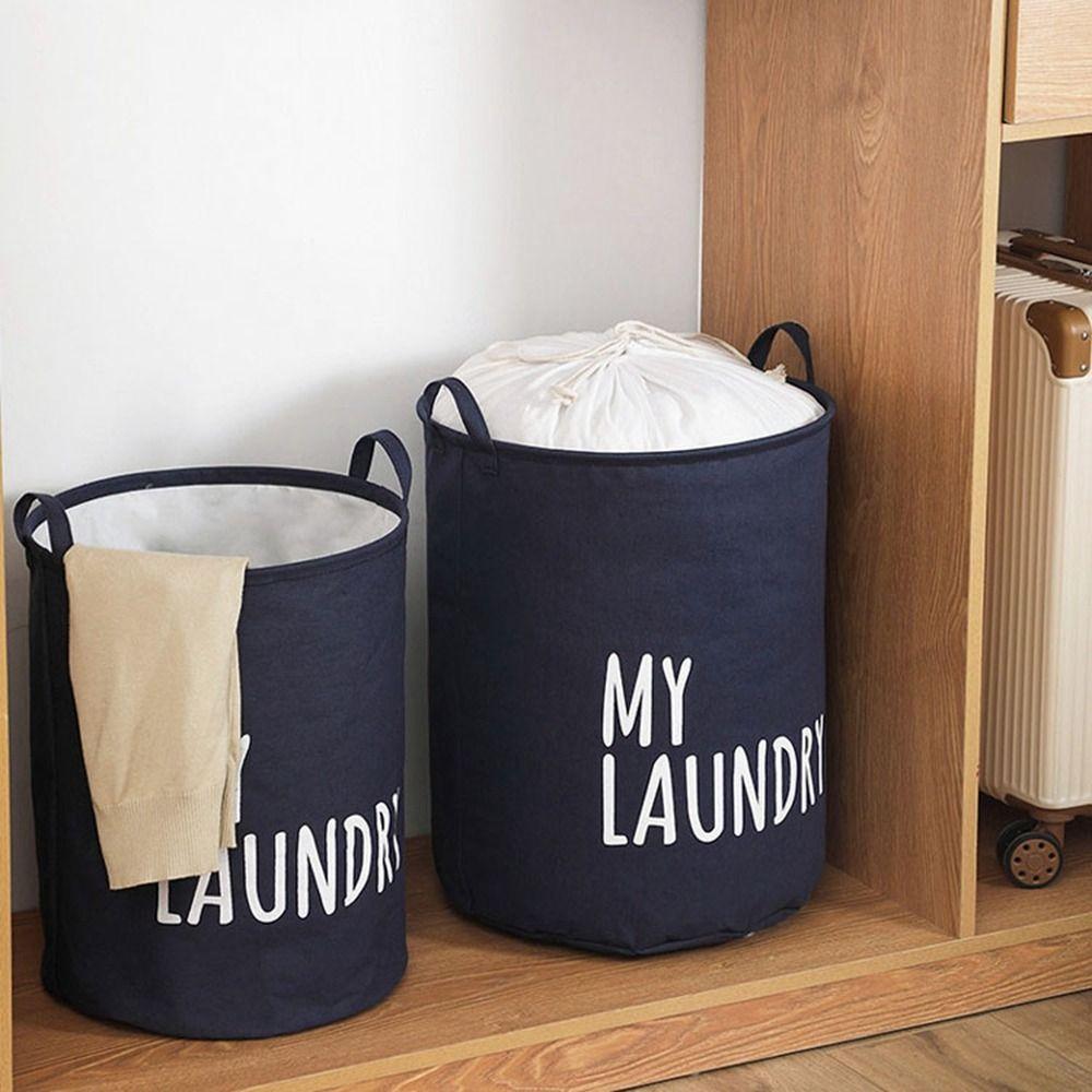 Водонепроницаемая корзина для хранения одежды, складные сумки для хранения одеял, корзина для белья на шнурке для дома