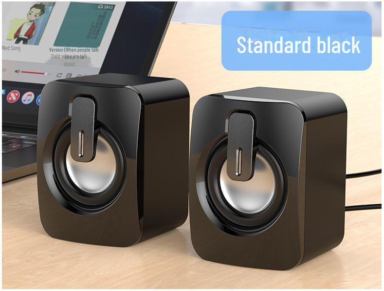 Компактный проводной настольный сабвуфер для компьютера и ноутбука