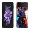 Чехол для телефона My Hero Bakugou Katsuki для Samsung Z Flip 7 6 5G Galaxy Z Flip 5 4 3 Черный Жесткий Чехол Роскошный ПК Корпус Coque