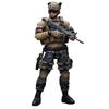 JOYTOY Military Figure PLA Strategic Support Force Scale PVC ABS Painted Movable Figure 1/18 &