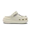 Crocs Клоги Crush EVA Jinling Chaochuang Маленький Аромат Сладкий Свежий Модный и Универсальный Обувь с Отверстиями Женские Кость Белый