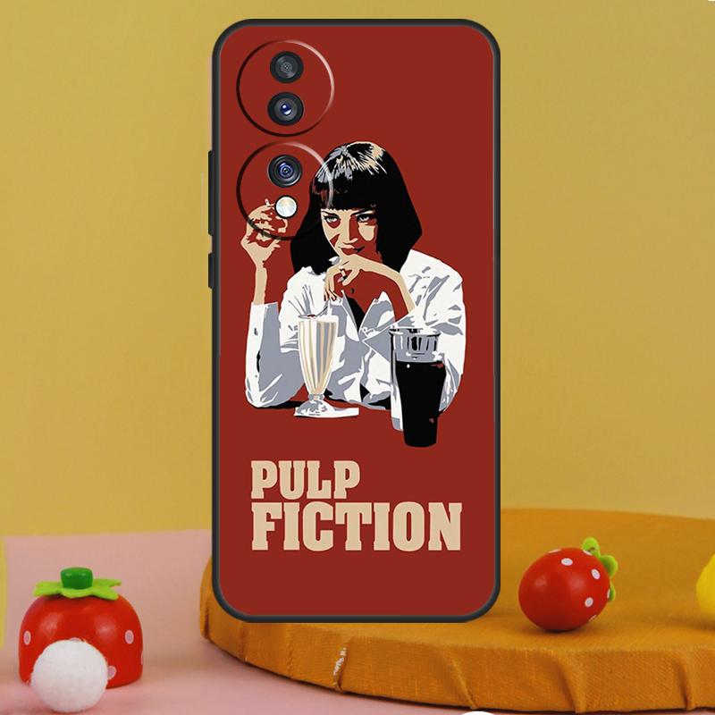Чехол PULP FICTION для Honor 200 Pro X9c X9a X8a X7a X6a X7 X8 X9 X8b X9b Magic 5 6 50 70 90 Lite