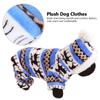 Autumn Winter Soft Plush Dog Clothes Hoodies for Small Dogs Puppy Overall Clothing Outfit