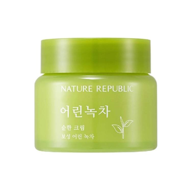 Nature Republic Мягкий крем с зеленым чаем 55мл