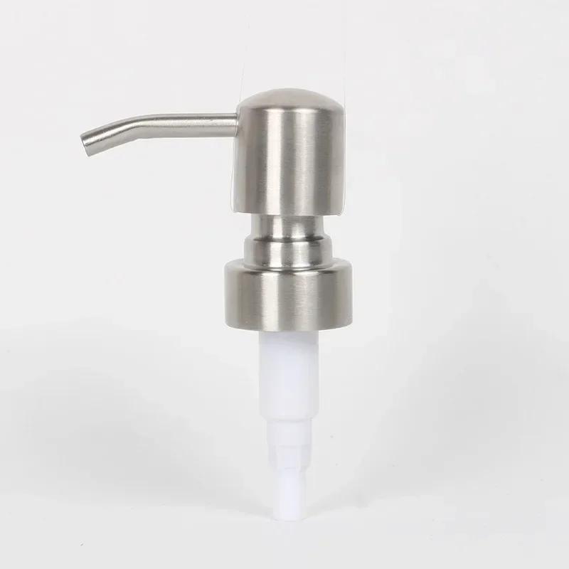 304 Stainless Steel Hand Liquid Dispenser Nozzle for Bathroom Kitchen Foam Soap Products Shampoo Bathroom Accessories
