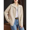 Knitted Jacket for Women In Autumn Early Spring Zippered Tops Fashionable Jacket