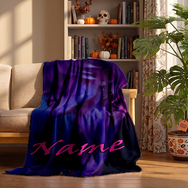 mystery Custom Flannel Blankets Soft Warm Cozy Throws for Home Decor Holiday Gifts