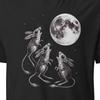 Jerboa Howling To Moon Shirt, Vintage Engraving Tee, Mystical Desert Animal T-Shirt, Moonlight Jerboa Graphic Tee, Cottagecore Shirt
