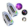 Mini Led Flashlight Self Defense High Power TYPE-C Rechargeable Flashlight Torch Outdoor Camping Searchlight Keychain Work Light