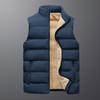 Мужской хлопковый жилет 2021 года, осенне-зимний бархатный повседневный жилет, куртка