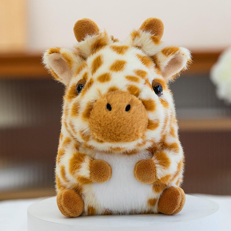 15Cm Cartoon Animals Plush Toy Stuffed Capybara Penguin Sloth Frog Doll Companion Appeasing Gift