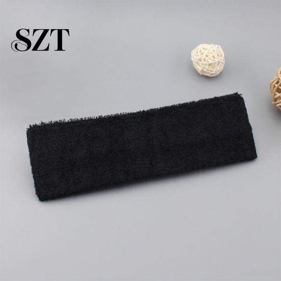 Workout Sweatband Headband Elastic Absorbent Fabric Unisex Hairband Sport for Exercise