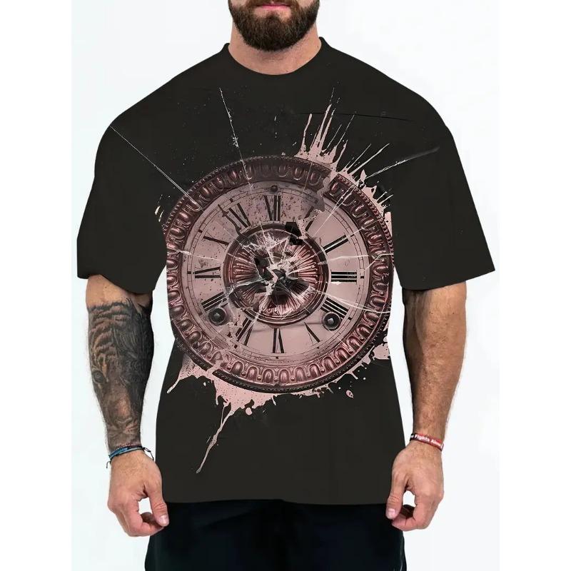 T-shirt Casual New Men's Korean Version 2025 Trendy Brand Sexy Loose Short Sleeved Summer Top