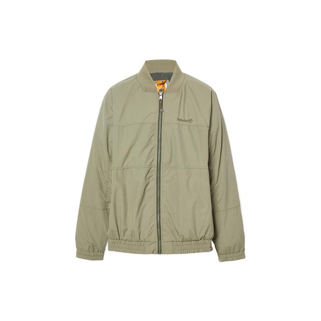 Timberland Ss23 однотонная водонепроницаемая куртка с вышитым логотипом, мужская куртка Cassel-зеленая A6R87-590