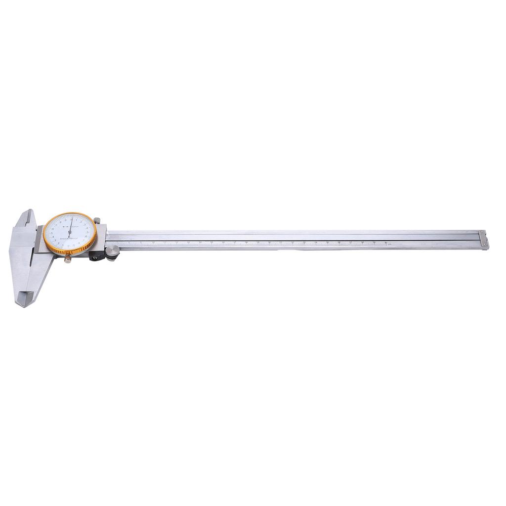 0‑300mm Vernier Caliper with Clear Dial Steel Handheld Measuring Ruler Tool 0.02mm