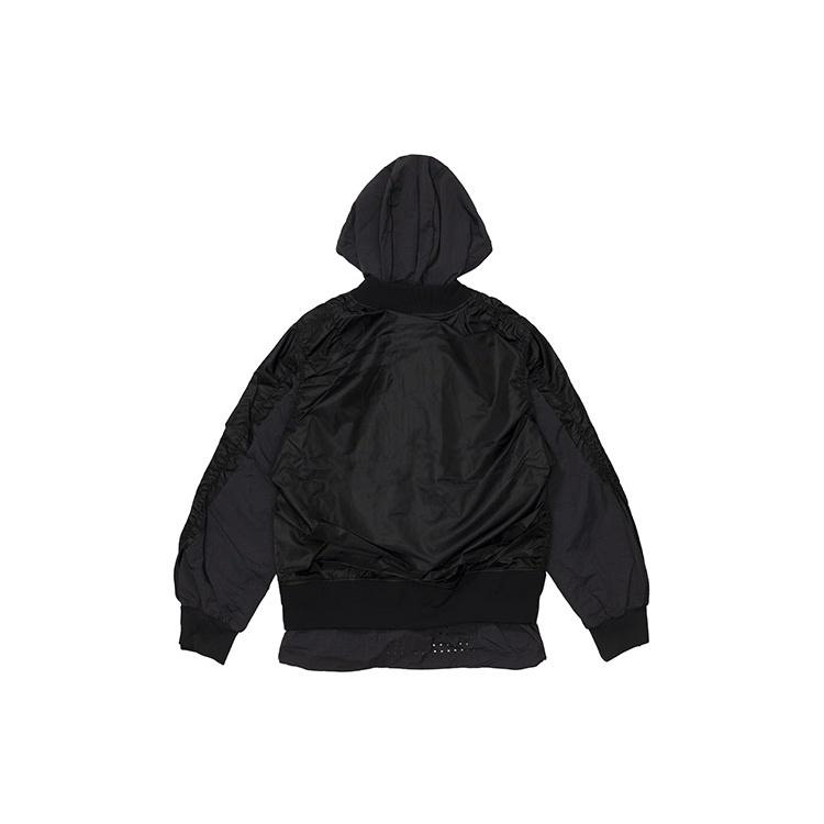 Nike X Sacai Jackets Women's Black Hooded Moderate Other CZ4678-010