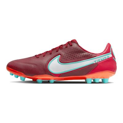 Legend Essential Legend 9 Pro Lace AG (Резиновый короткий стержень) Нескользящая Прочная Поддержка Футбольные Бутсы Мужские футбольные бутсы Красно-Оранжевый DB0448-616