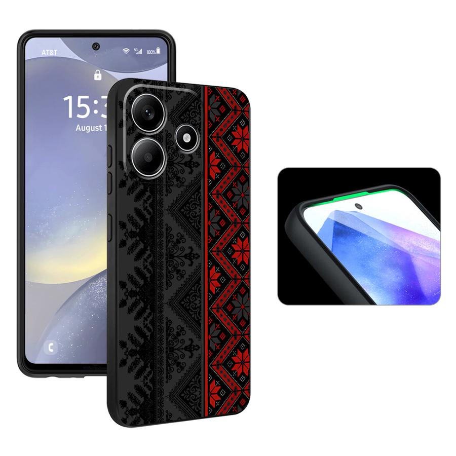 Чехол-накладка для Xiaomi Redmi Note 14 12 11 Pro 10 9 8 7 12S 11S 14C K80 K40 13 Pro Plus 12C 13C A5 A4 A3 A1 A2 Роспись Тотем