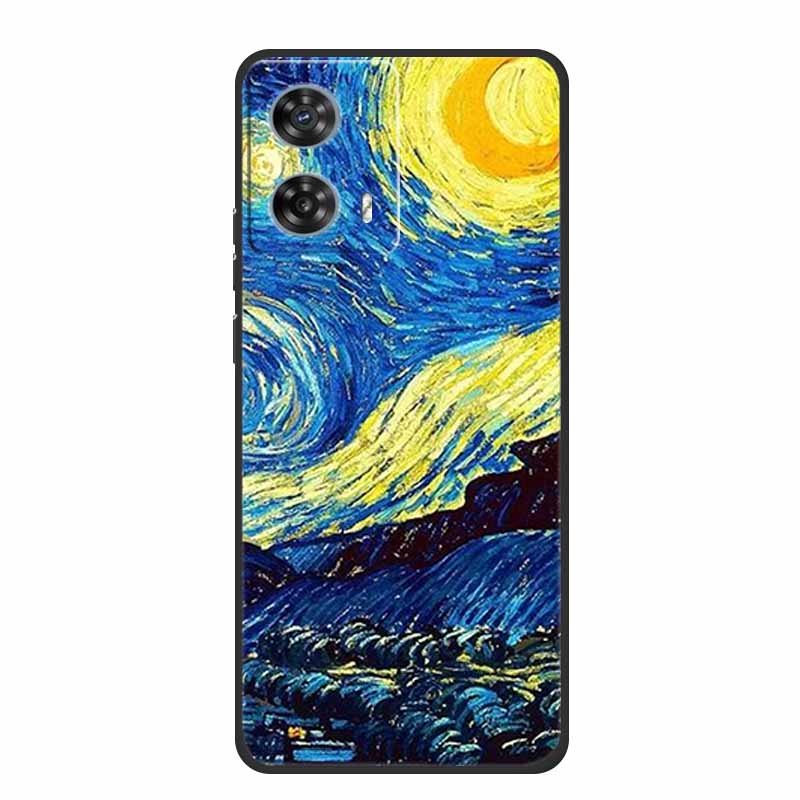 Чехол для телефона Motorola Edge 50 Fusion Задняя крышка Черный силиконовый мягкий чехол Для Moto Edge 50 Fusion Чехол 6.7" Funda Shell