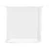 Hanging Mosquito Net 156 Mesh White 220 x 120 x 150 cm