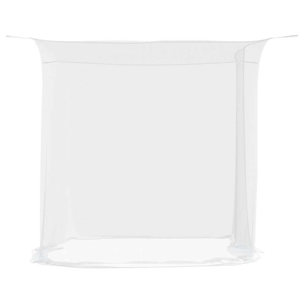 Hanging Mosquito Net 156 Mesh White 220 x 120 x 150 cm