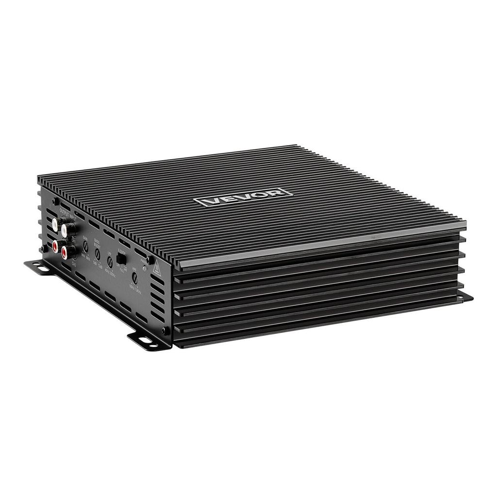 Car Audio Amplifier, 2-Channel Bridgeable Car Amplifier, Full-Range Class AB Stereo Amp, Max. 2 x 300W at 4 Ohms / 2 x 600W at 2 Ohms, High Output,