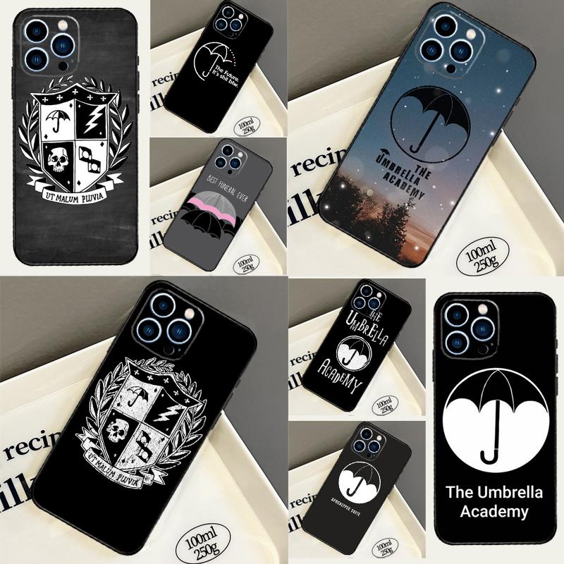 Umbrella Academy Logo Phone Case For iPhone 17 Pro Max 16 15 13 12 11 14 Pro Max Plus Mini 16e 17 Air Back Cover