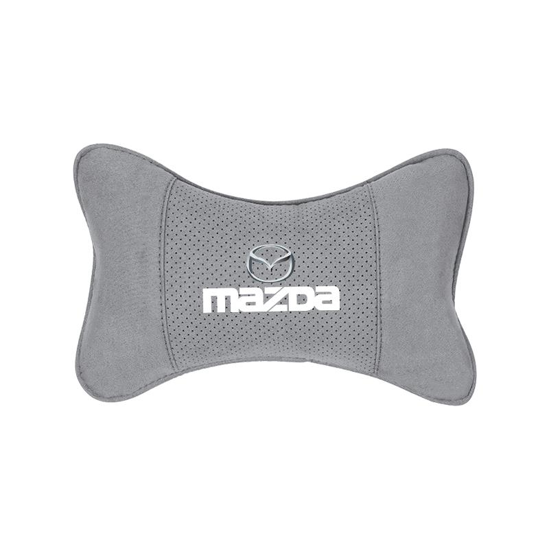High Quality Suede Car Seats Headrest Neck Cushion For Mazda Speed 2 3 5 6 Atenza CX80 CX70 CX90 CX3 CX5 CX8 MX30 CX60 CX30 CX7