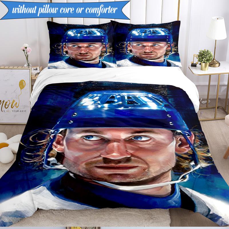 3PCS Gretzky: The Great One Bedding Set,Including 1pc Duvet Cover And 2pcs Pillowcases Perfect for Bedroom, Dormitory, Fan Christmas gift