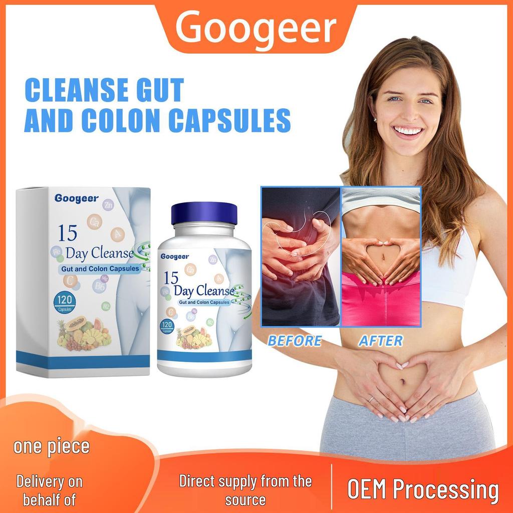 Капсулы Googeer для очищения кишечника и толстой кишки