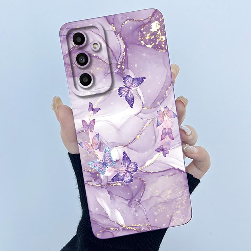 Для Samsung A05s A05 Galaxy SM-A057F A055F Милый Панда Милые Девочки Кошки Мягкая Силиконовая Резина Чехол для Телефона для SamsungA05s A05 Чехол