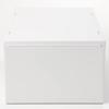 MUJI Polypropylene 2-Drawer Storage Case Deep White Gray 02108274 Direct from Japan