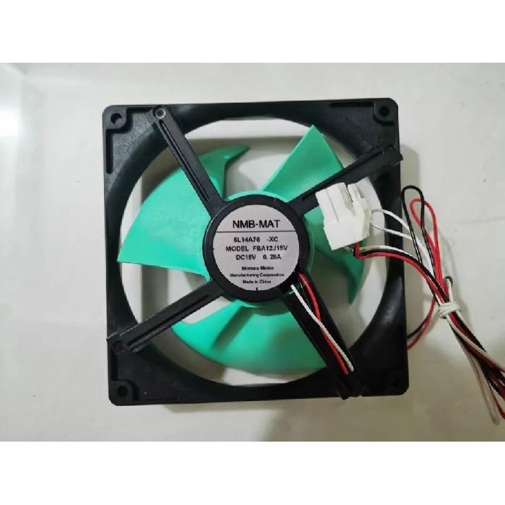 Вентилятор охлаждения холодильника NMB FBA12J15V FBA12J12M NMB-MAT DC12V 0.23A 115V 0.28A 2.5CM для морозильных камер Panasonic Haier Sharp