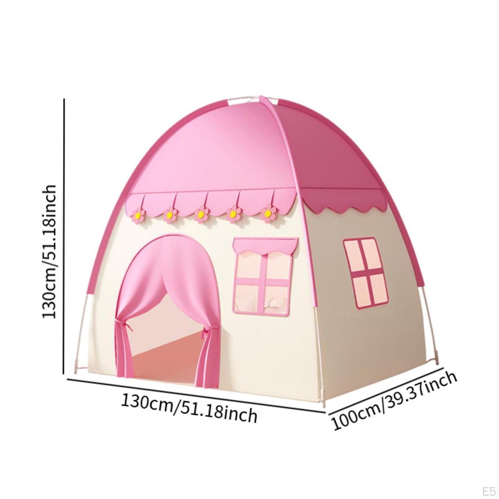 Дети';Палатка Типи, для установки, Уголок для чтения, Просторный загородный игровой домик для мальчиков и девочек