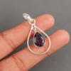 Подарок для нее Аметист Драгоценный камень 925 Стерлинговое серебро Ювелирные изделия Ручной работы Подвеска 1.60" PP-3-8