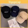 Embroidery Letter Simple Pattern Neutral Casual Baseball Cap For Daily Use