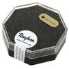 Delica-rocailles, 1.6mm Metallic Frosted, Box, Black, 6g