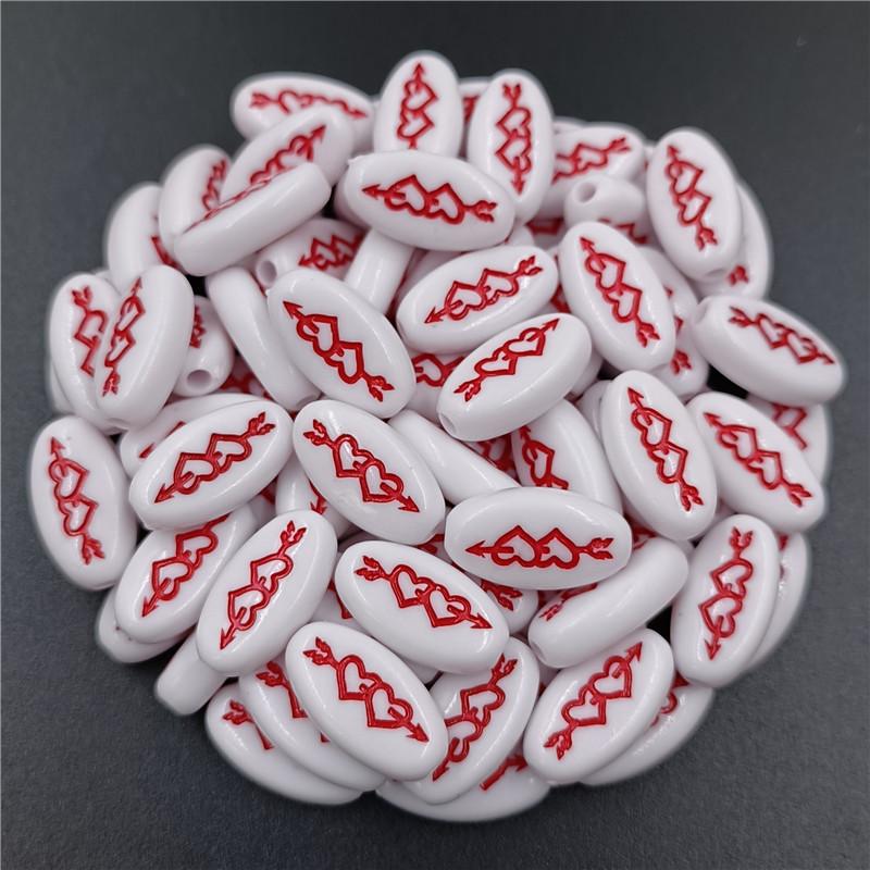 10 шт. эллиптические плоские бусины-разделители с алфавитом «сделай сам» для изготовления ювелирных изделий, ожерелья, браслета