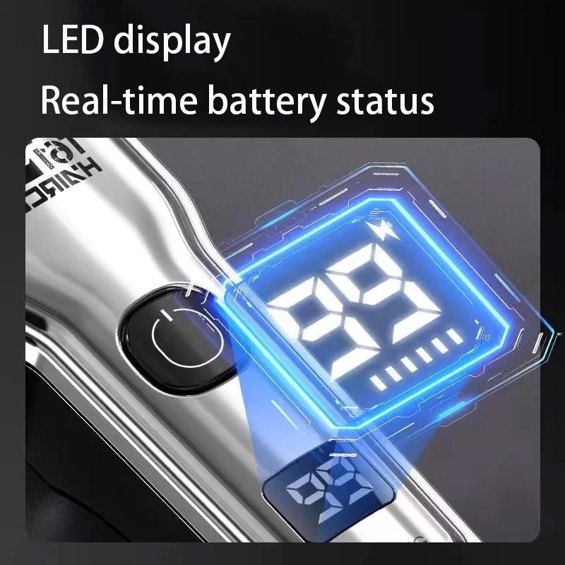 Тихий набор для стрижки волос младенцев - Безопасная машинка, Бесшумная для новорожденных, Скругленные лезвия, Перезаряжаемая, Безболезненная и без страха стрижка дома для детей