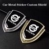 3D Metal Car Side Fender Trunk body Emblem Badge sticker for Volvo XC60 S90 XC90 S60 XC40 V60 V90 S40 Volvo EX30 C40 Accessories